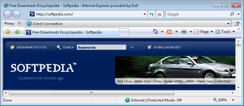 Proxy Toolbar for MSIE screenshot