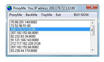 ProxyMe 2011 screenshot