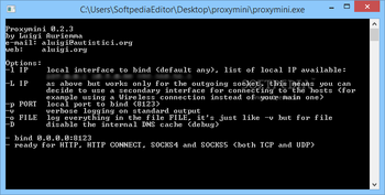 Proxymini screenshot