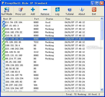 ProxyShell Hide IP Standard screenshot 2