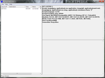 ProxyTrace screenshot