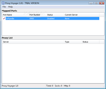 ProxyVoyager screenshot