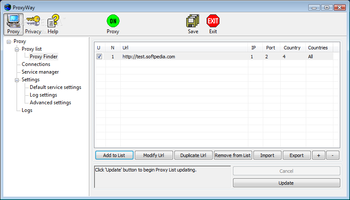 ProxyWay screenshot