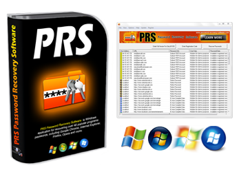 PRS Password Recovery Software screenshot