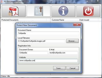 PS Document Protector screenshot 2