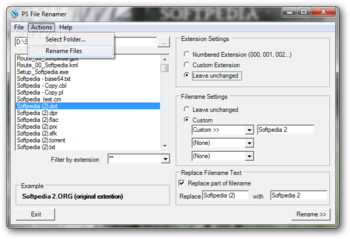 PS File Renamer screenshot 2