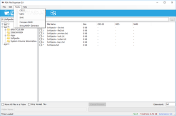 PSA File Organizer screenshot 5