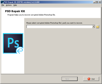 PSD Repair Kit screenshot