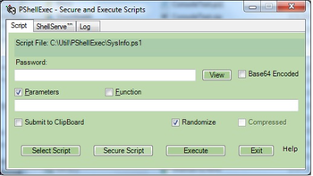 PShellExec screenshot