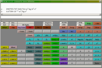 PsiCalc screenshot