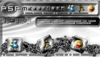 PSP-Messenger screenshot