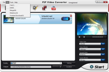 PSP Video Converter screenshot 4