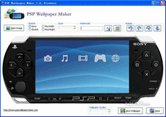 PSP Wallpaper Maker screenshot 3