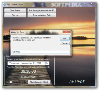 PSS - Alarm Clock screenshot 2