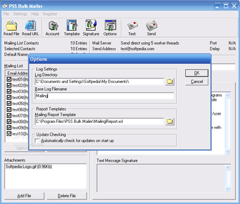 PSS Bulk Mailer screenshot 5