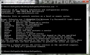 PsService screenshot