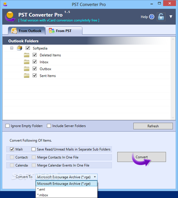 PST Converter Pro screenshot 2