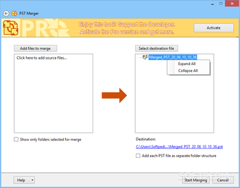 PST Merger screenshot 2