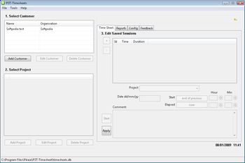 PST-Timesheet screenshot