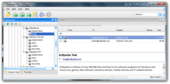 PSTViewer Lite screenshot
