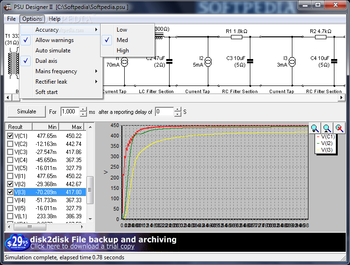 PSU Designer II screenshot 4
