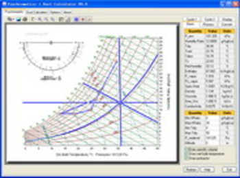 Psychrometric + Duct Calculator screenshot 3