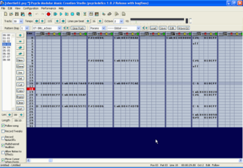 Psycle screenshot 3
