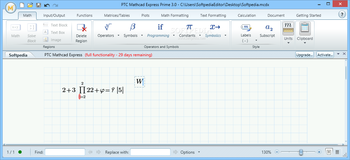 PTC Mathcad Express Prime screenshot