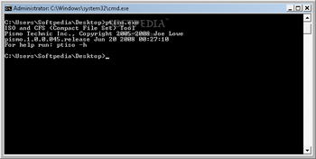Ptiso screenshot