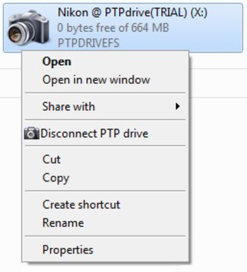 PTPdrive screenshot 7