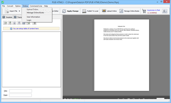 PUB HTML5 screenshot 6