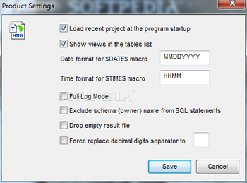 Publish Table to HTML for SQL Server screenshot 4