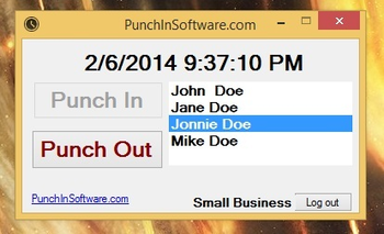 Punch In Software screenshot 6