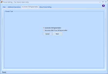 Puran Defrag screenshot 5
