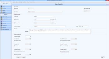 Purchase Order Management Software screenshot 7