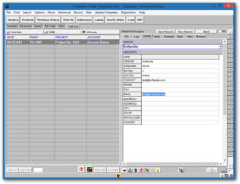 Purchase Order Organizer Pro screenshot 2