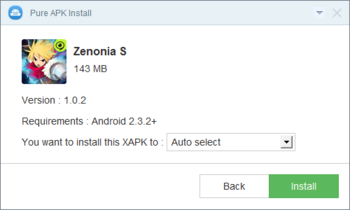 Pure APK Install screenshot