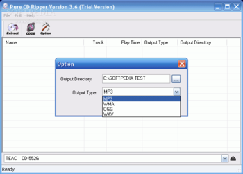 Pure CD Ripper screenshot 3