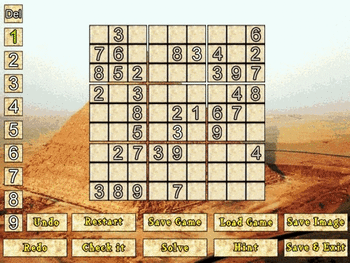 Pure Sudoku screenshot
