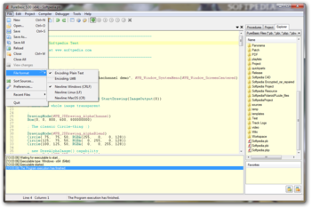 PureBasic screenshot 2