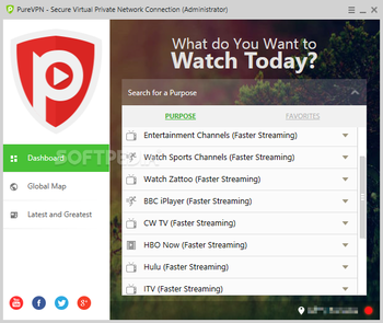 PureVPN screenshot 2