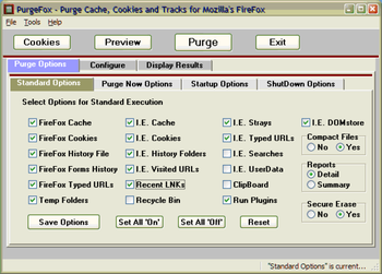 PurgeFox screenshot 2