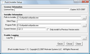 Push Installer screenshot