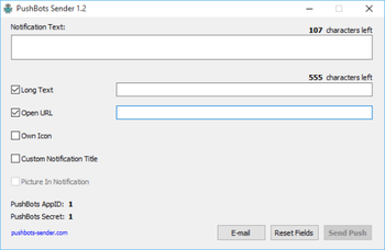 PushBots Sender screenshot 4