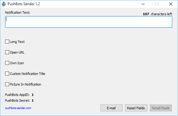 PushBots Sender screenshot 5
