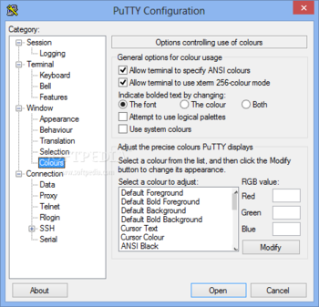 PuTTY Portable screenshot 12