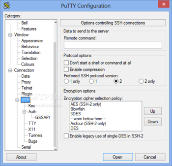 PuTTY Portable screenshot 17