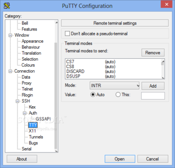 PuTTY Portable screenshot 21