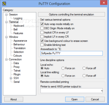 PuTTY Portable screenshot 3