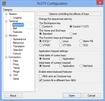 PuTTY Portable screenshot 4